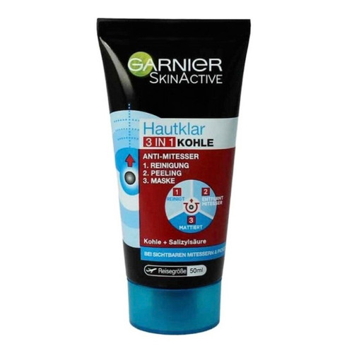 ژل شستشوی صورت گارنیر (Garnier) مدل Pure Active حاوی زغال اصل