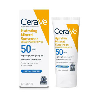 کرم ضد آفتاب سراوی (CeraVe) مدل Hydrating با SPF 50 اصل