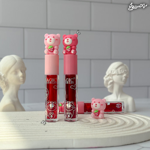 تینت لب فانتزی طرح خرسی مجیک (Magic) با ماندگاری بالا و ضد آب