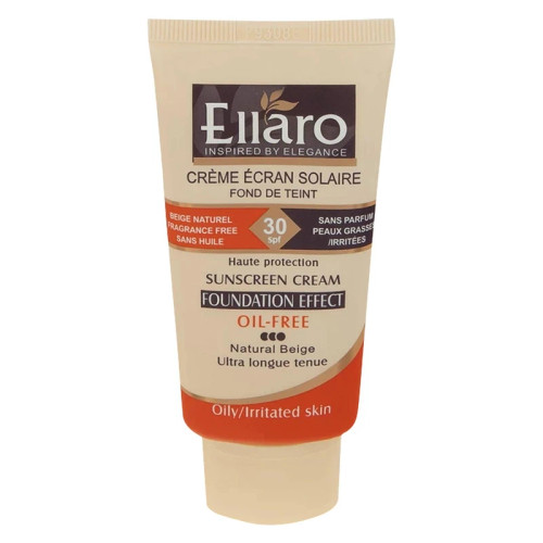 کرم ضد آفتاب الارو (Ellaro) مدل SPF 50 فاقد چربی مناسب پوست چرب