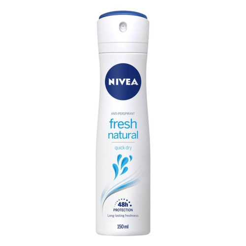 اسپری ضد تعریق زنانه نیوا مدل Fresh Natural حجم ۲۰۰ میل با رایحه ملایم