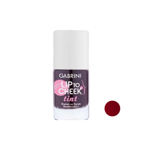 تینت لب گابرینی (Gabrini) شماره 02 با ماندگاری بالا و جلوه طبیعی