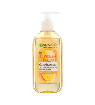 ژل شستشوی صورت گارنیر (Garnier) مدل Vitamin C روشن کننده و شفاف کننده