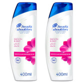 شامپو مو هد اند شولدرز مدل Smooth & Silky حجم ۴۰۰ میل اصل