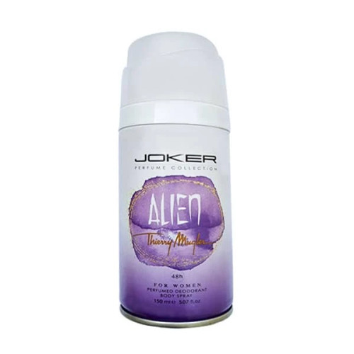 اسپری خوشبو کننده بدن زنانه جوکر مدل Alien حجم ۲۰۰ میل