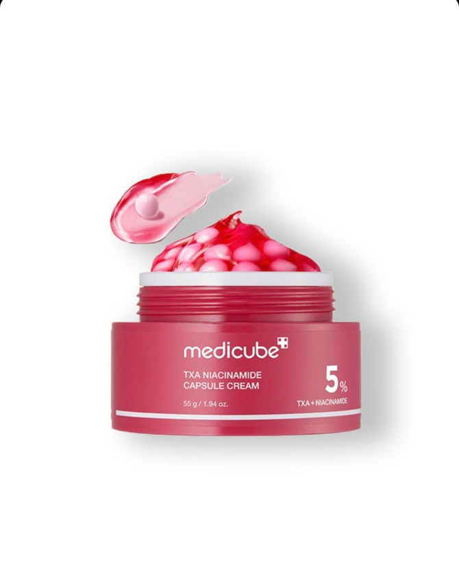 کرم کپسولی نیاسینامید مدی کیوب روشن کننده پوست