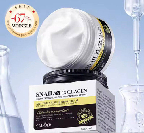 کرم ضد چین و چروک کلاژن حلزون سادور