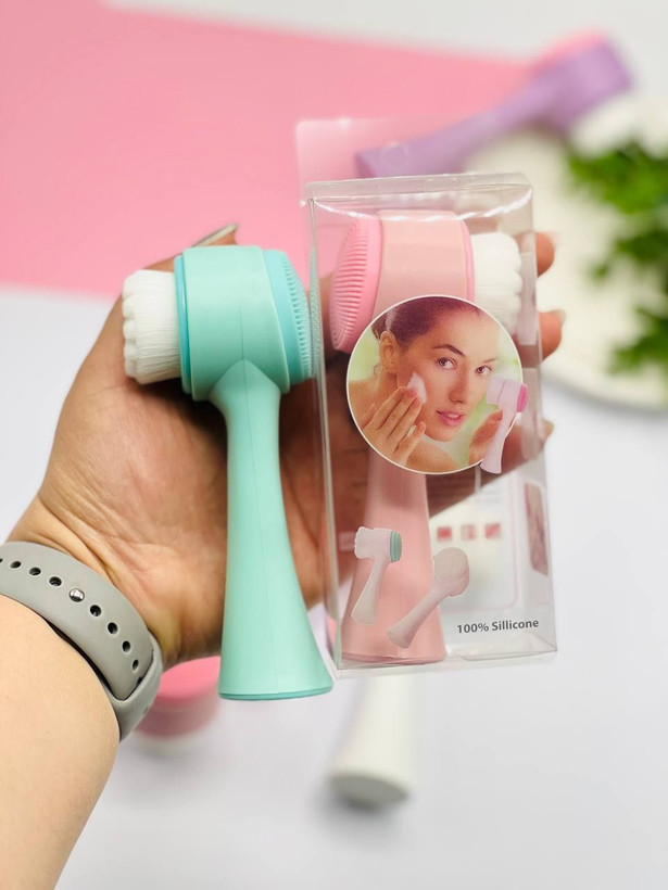 فیس براش چکشی دو طرفه رنگی