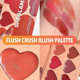 پالت رژگونه قلبی شیگلم مدل Blushing Bouquet