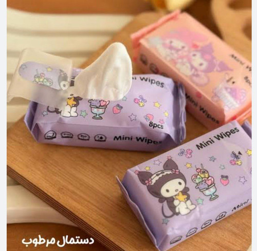 پک دستمال مرطوب کیوت